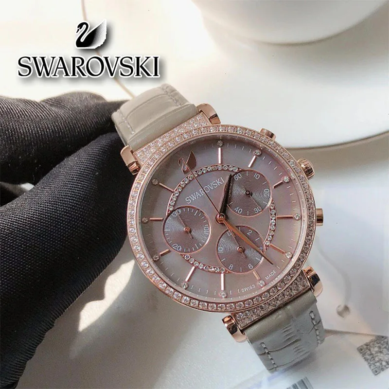 Часы в стиле Swarovski новинка 2024 года европейский и американский модный бренд