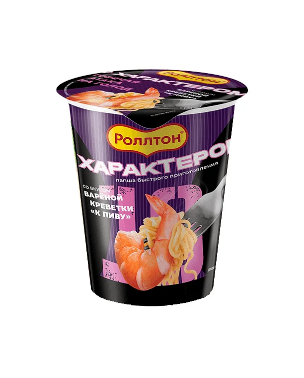 Лапша Роллтон вкус вареные креветки