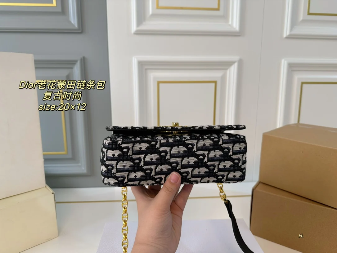 Сумки на плечо Dior Женская новая сумка высокое качество через Кожаная мода