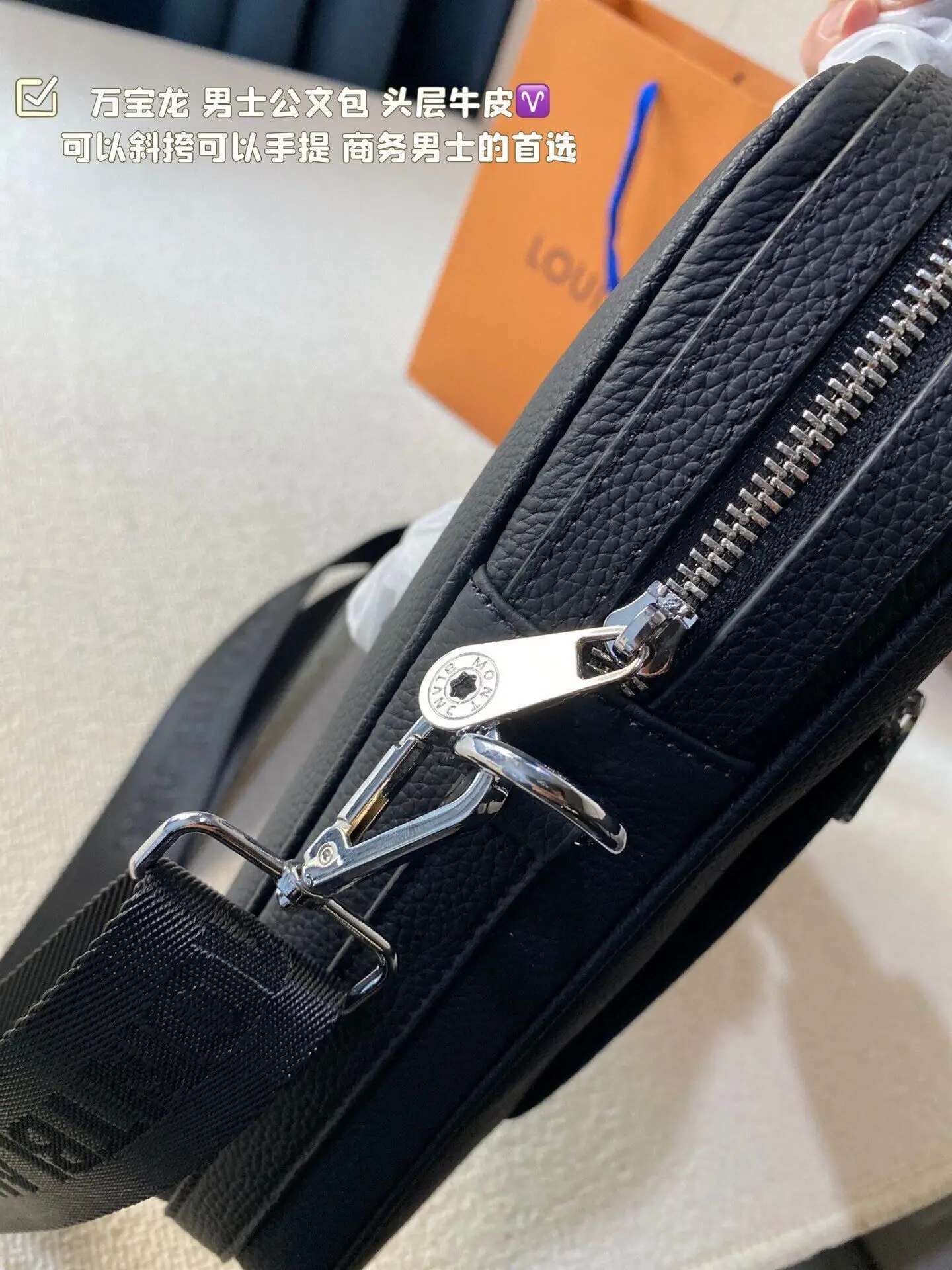 Montblanc Teto Cope 1: 1 2024 Новый Мужской Рюкзак Портфель КошелеК Сумка КлассичесКая