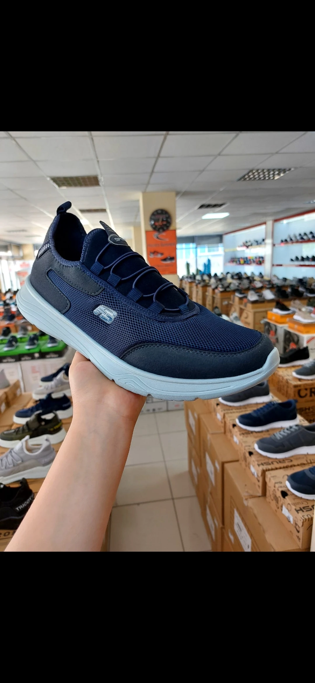 Men's Navy Blue Orthopedic Sneakers Breathable High Quality Durable Modern New Season Luxury Fashionable For Hiking And Travel