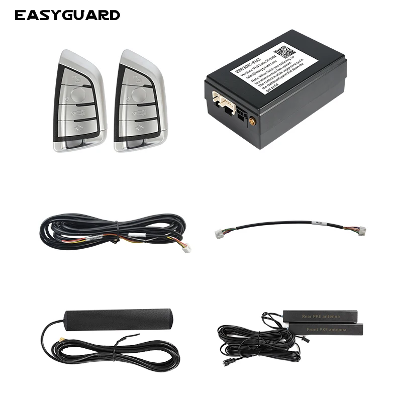 

EASYGUARD PKE Entry Auto Lock Unlock подходит для автомобилей с заводской кнопкой запуска OEM, корпус BMW F, корпус G MINI, окно вверх вниз