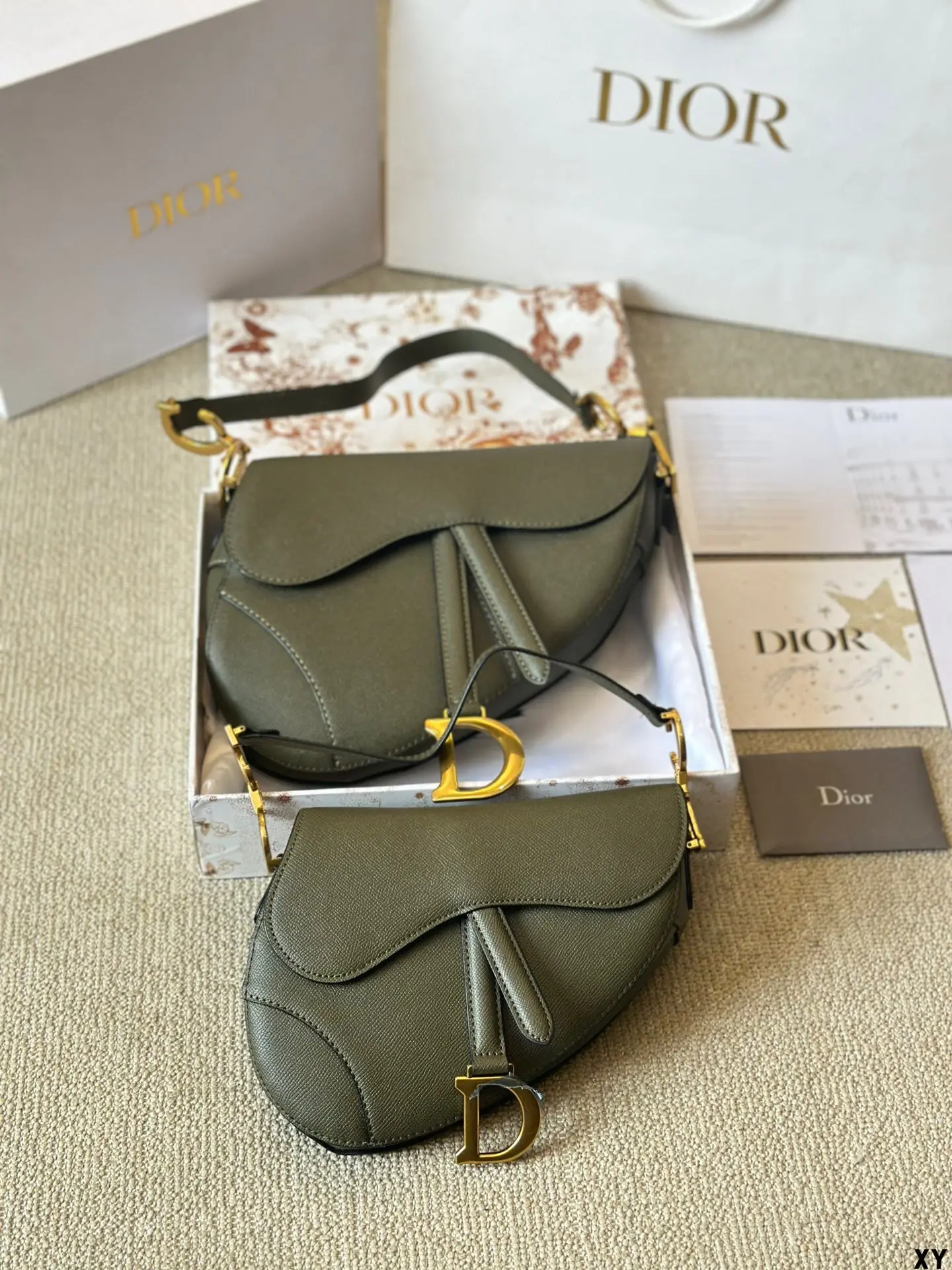 точная копия 1:1 Через Плечо В Стиле Dior Модный Натуральная Кожа Женские Сумки