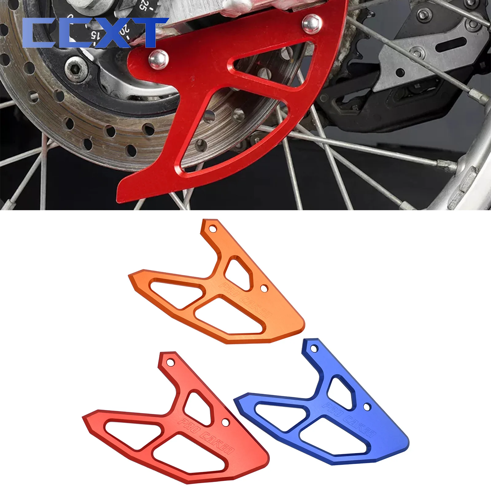 

Защитная крышка заднего диска CNC для мотоцикла Honda CR125R CR250R CRF250R CRF450R CRF250X CRF450X CRF250RX CRF450RX CRF450L