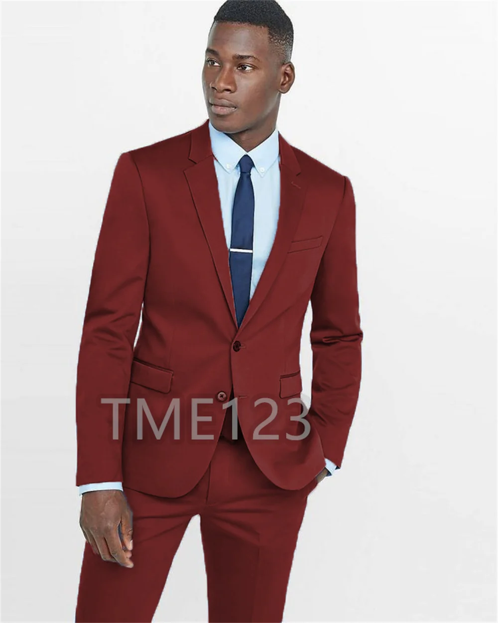 

(Jacket+Pants) Casual Business Men Suits for Wedding Suits Men Tuxedos Slim Fit Peak Lapel Terno Masculino costume homme