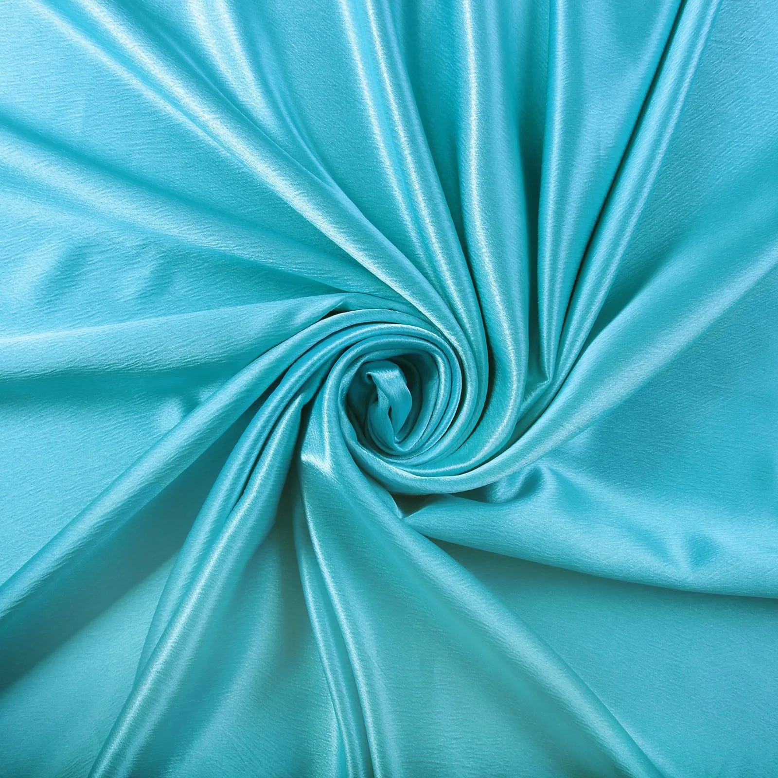 Штора портьерная &quotЭтель&quot ширина 200 см высота 250 цвет бирюзовый глянцевая