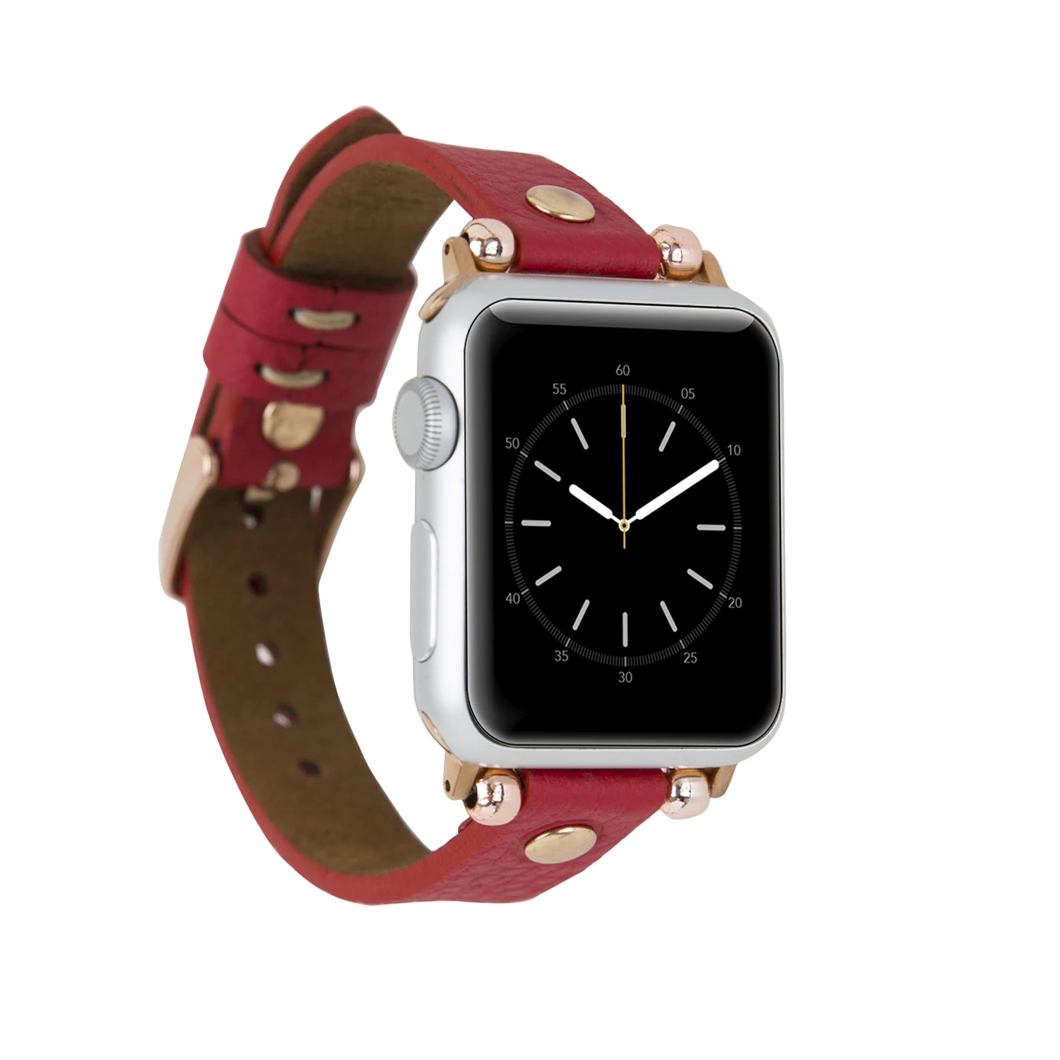 

Ремешок из натуральной кожи для Apple iWatch 38-40-41-42-44-45 мм