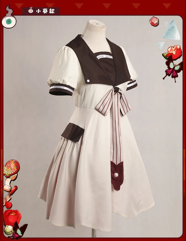Костюмы для косплея аниме Ханако-кун Униформа платье унитаз Jibaku Shounen Akane Aoi Wig Hanako