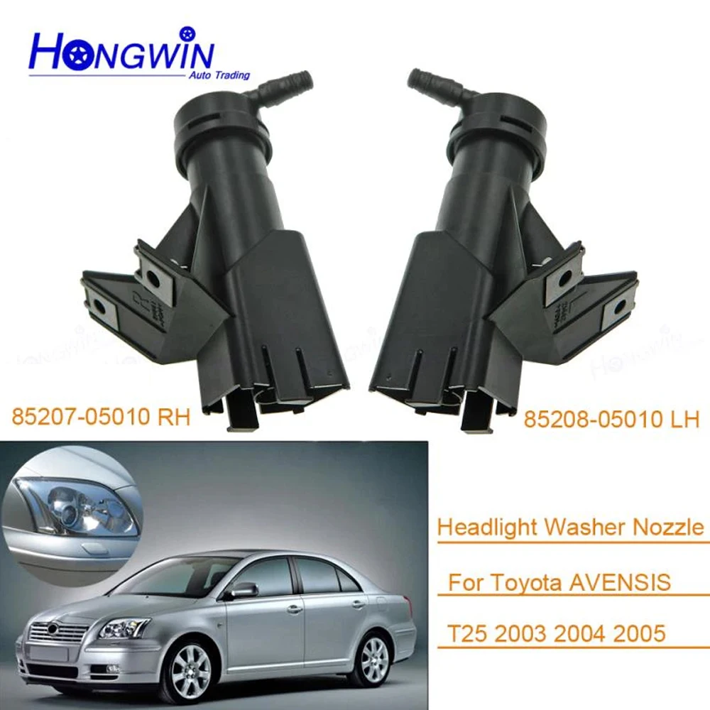 

Распылительная Форсунка для омывателя передней фары Toyota Avensis T25 85208 05010 85207 05010 2003