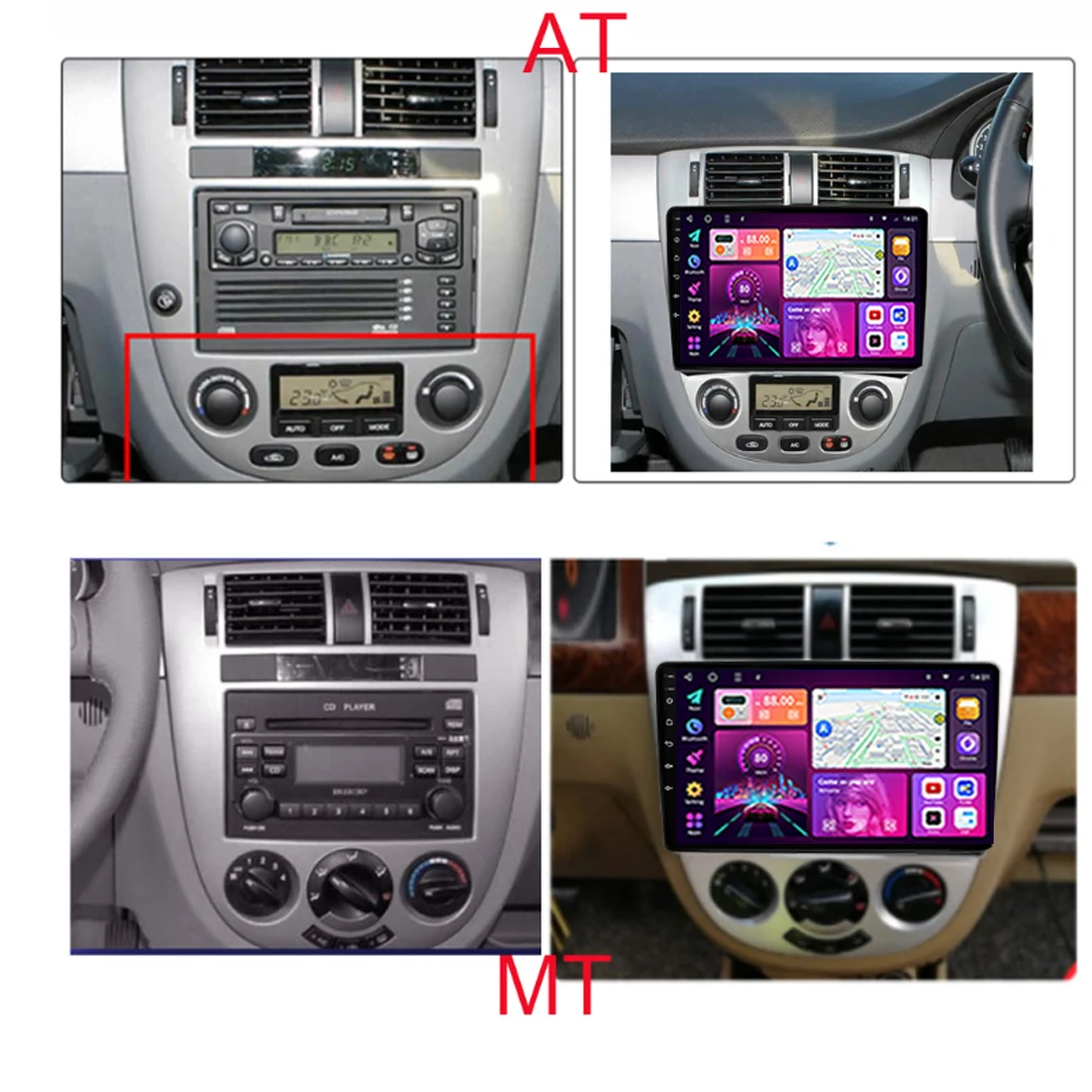 Автомобильный радиоприемник Android 10 для Chevrolet Lacetti J200 Buick Excelle Hrv Daewoo Gentra 2 CarPlay