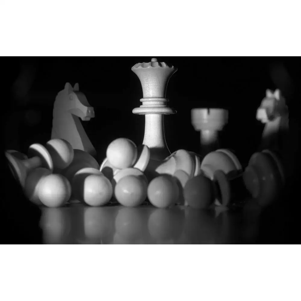Шахматные фигуры в декоре интерьера
