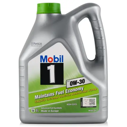 MOBIL 153754 | Масло моторное синтетическое Mobil 1 ESP 0W30 4л 153347 153754