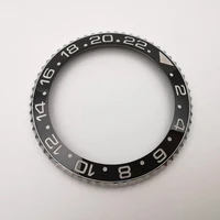 top quality black ceramic watch bezel for gmt 116710ln aftermarket watch repair replacement