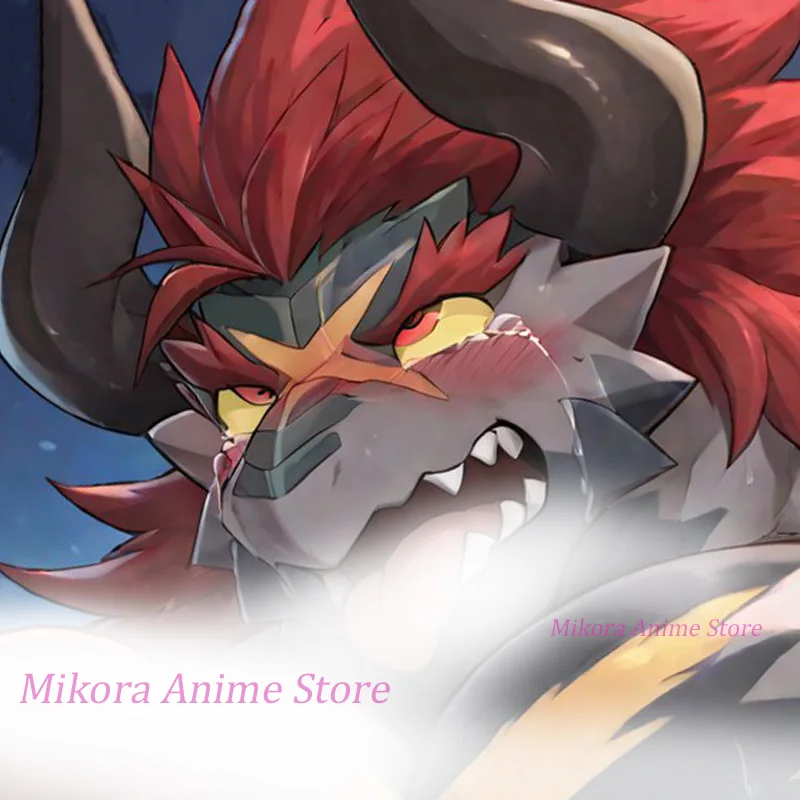 Наволочка Dakimakura с изображением демона дракона Дубца аниме двусторонняя