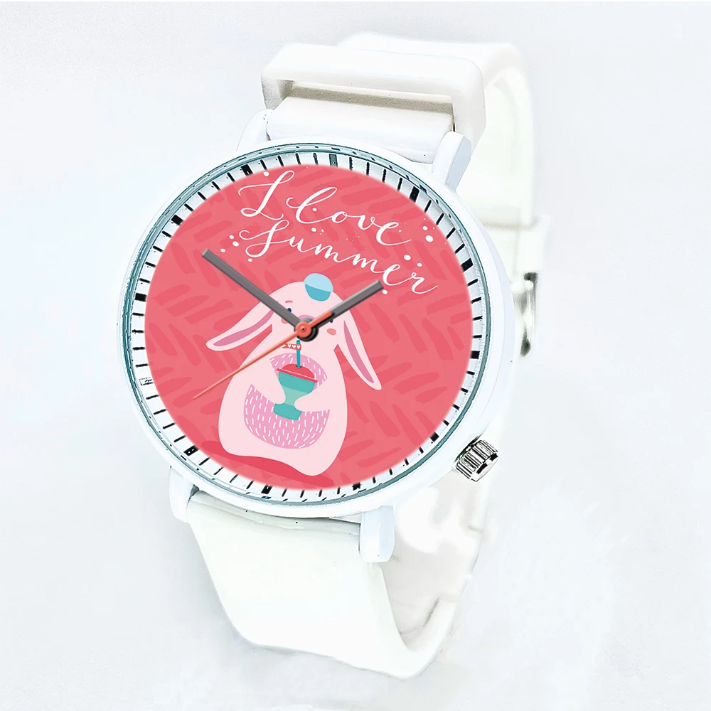 Женские роскошные часы с изображением животных лисы пингвина женские кварцевые