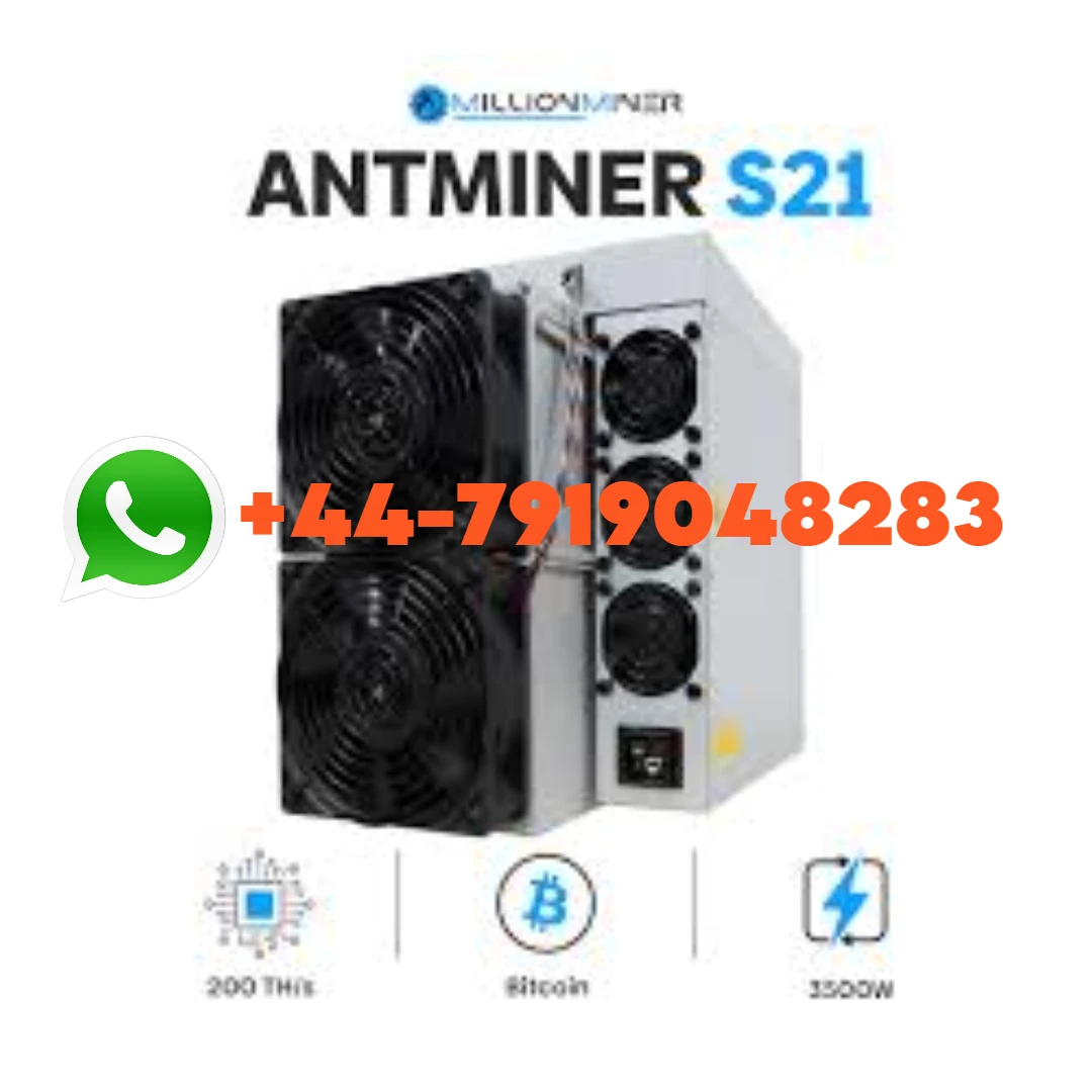 OL Bitmain Antminer S21 200TH/s 3500W (потребление питания) Bitcoin ASIC Miner