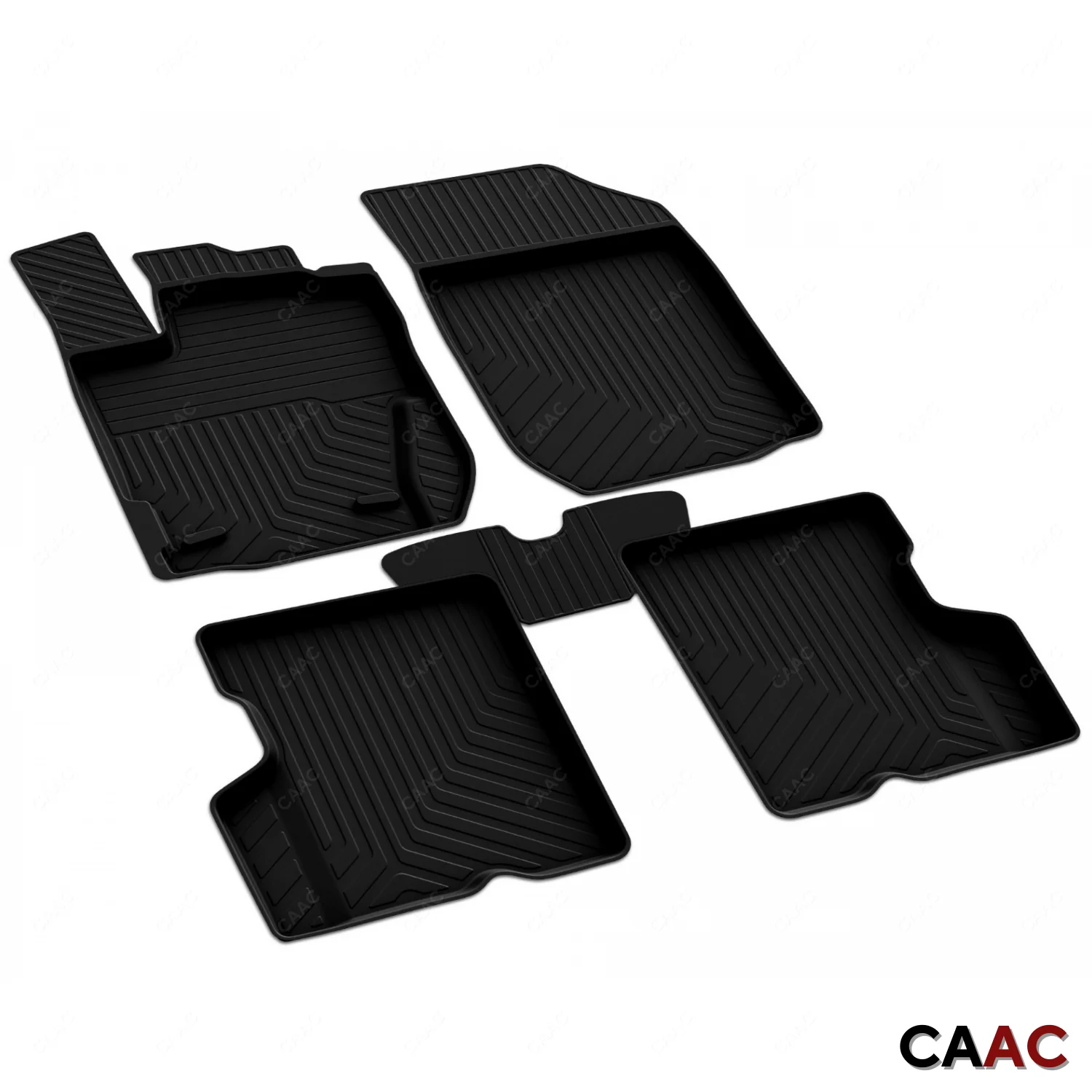 

Напольные коврики для Dacia Sandero HB 5D 2008-2012, подкладка полностью формованные черные 4D из мягкого материала, аксессуары для автомобиля, украшение