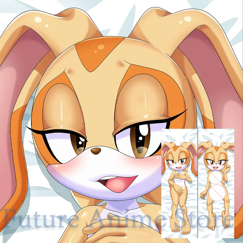 

Dakimakura Cream The Rabbit двусторонняя наволочка для тела из полиэстера/хлопка