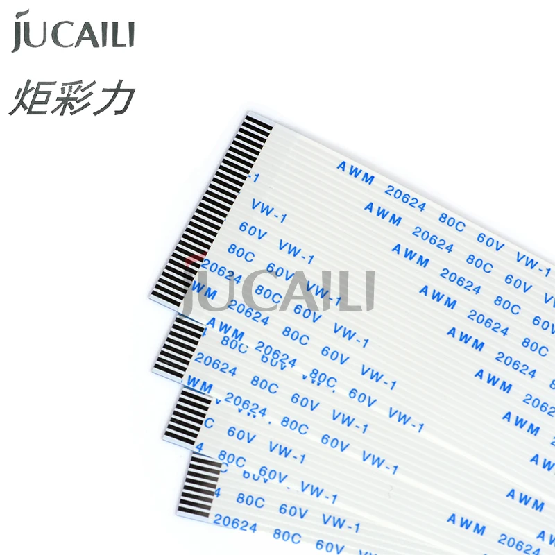 Jucaili 20 шт. для Epson XP600 печатающая головка кабель FFC плоский передачи данных Skycolor Allwin