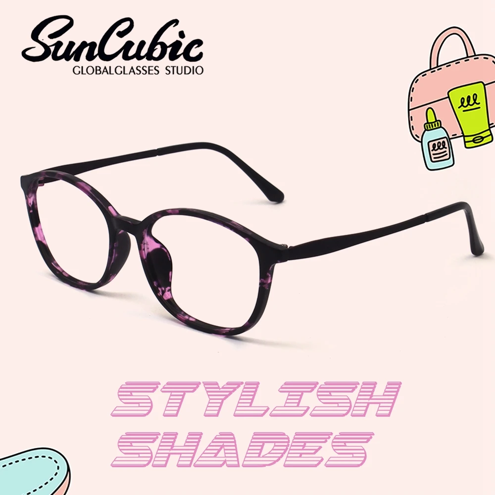 

Eyeglasses Optical Glasses Myopia Eyewear Transparen Lens Square Frames Classic Girl Lady Women Colorful Fashion N5051