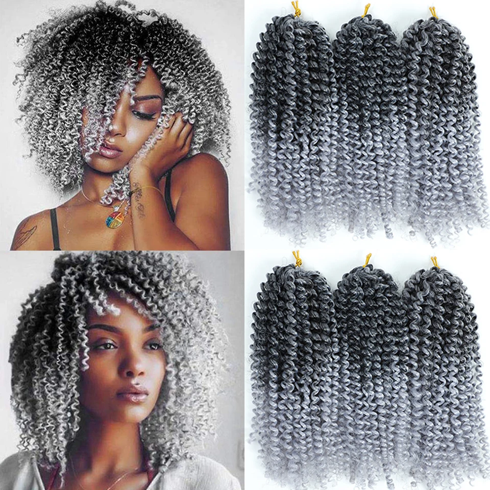 S Passion Twist Maylybob Kinky Curly Braids 20 Roots/pcs