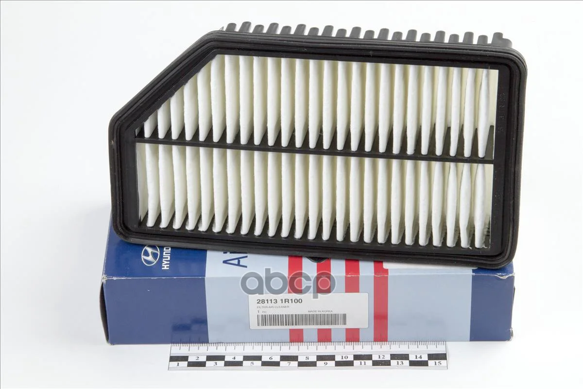Воздушный Фильтр Hyundai (Solaris Rb) (-2017) Kia (Rio Ub) (2012-) Hyundai-KIA арт. 281131R100