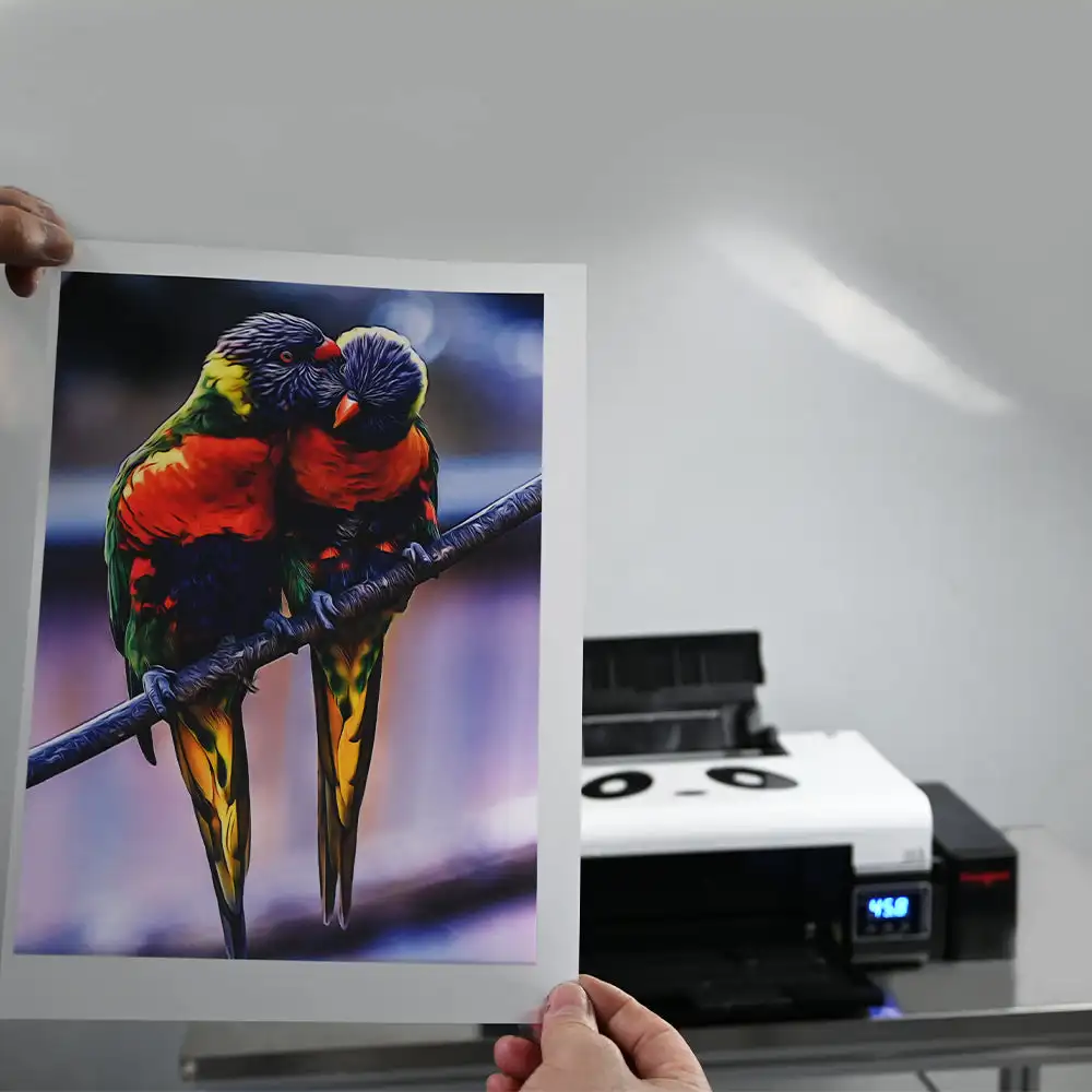 Купить «Переводной принтер для печати на одежде, футболках, худи, ткани ...