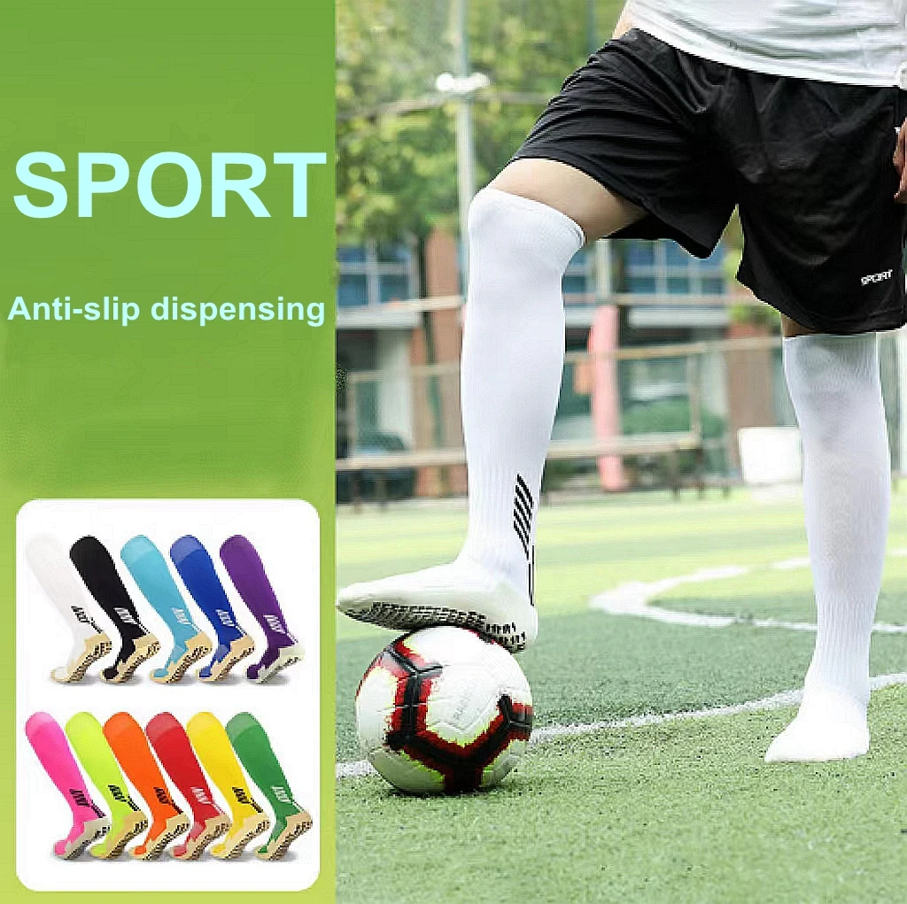 

Мужские утолщенные длинные спортивные носки в горошек