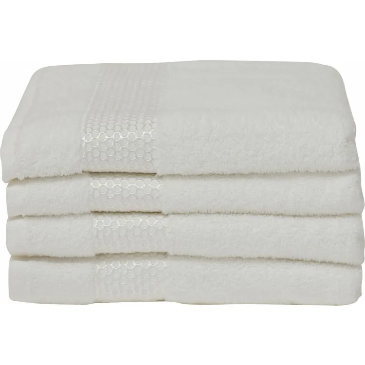 Karaca Home - ********** Белый комплект из 4 полотенец 50х90 см