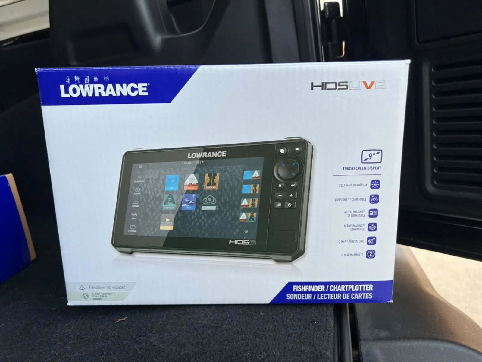 

(NEW NEW DISCOUNT) Lowrance HDS-9 Live Fishfinder with Active Imaging 3-in-1