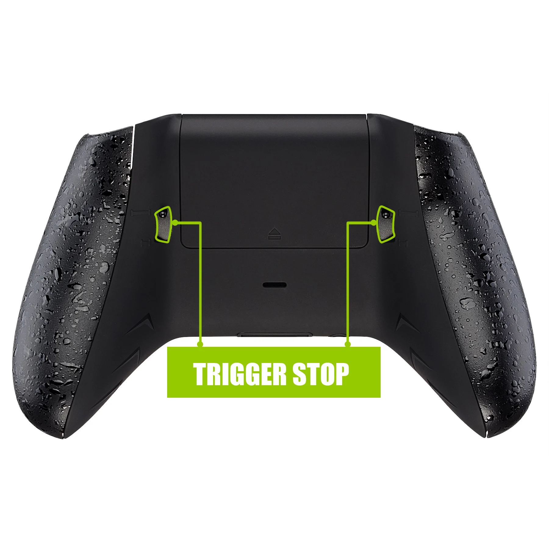 

eXtremeRate FlashShot Trigger Bottom Shell Kit Back Shell & Handle Grips & Dual Trigger Locks for Xbox One S & One X Controller