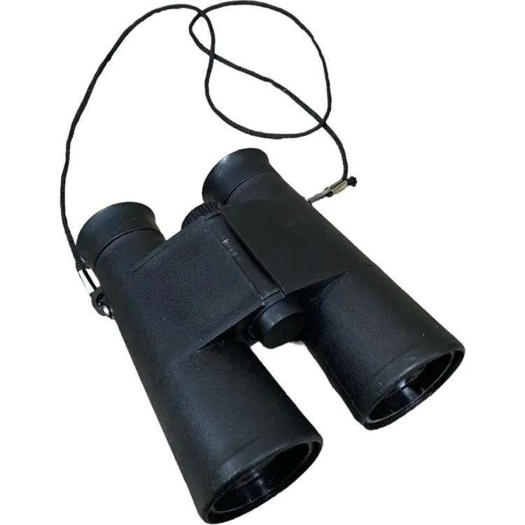 Sıfır312 Военный игрушечный бинокль в штучной упаковке 6X35 мм - с ремешком, шнурком, можно сложить посередине