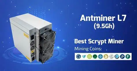 

FL купить 2 получить 1 бесплатно Bitmain Antminer L7 (9.5Gh)