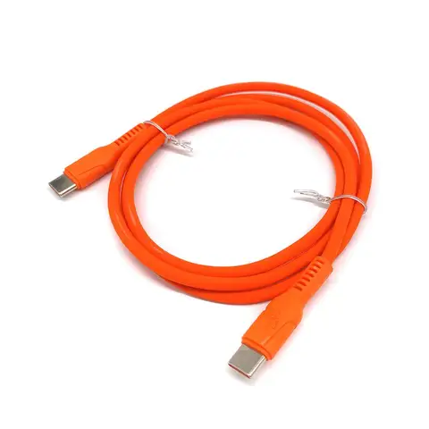Кабель USB Type-C на Type-C, 48 В, 5 А, 240 Вт, высокотемпературный силиконовый кабель для передачи данных TS101