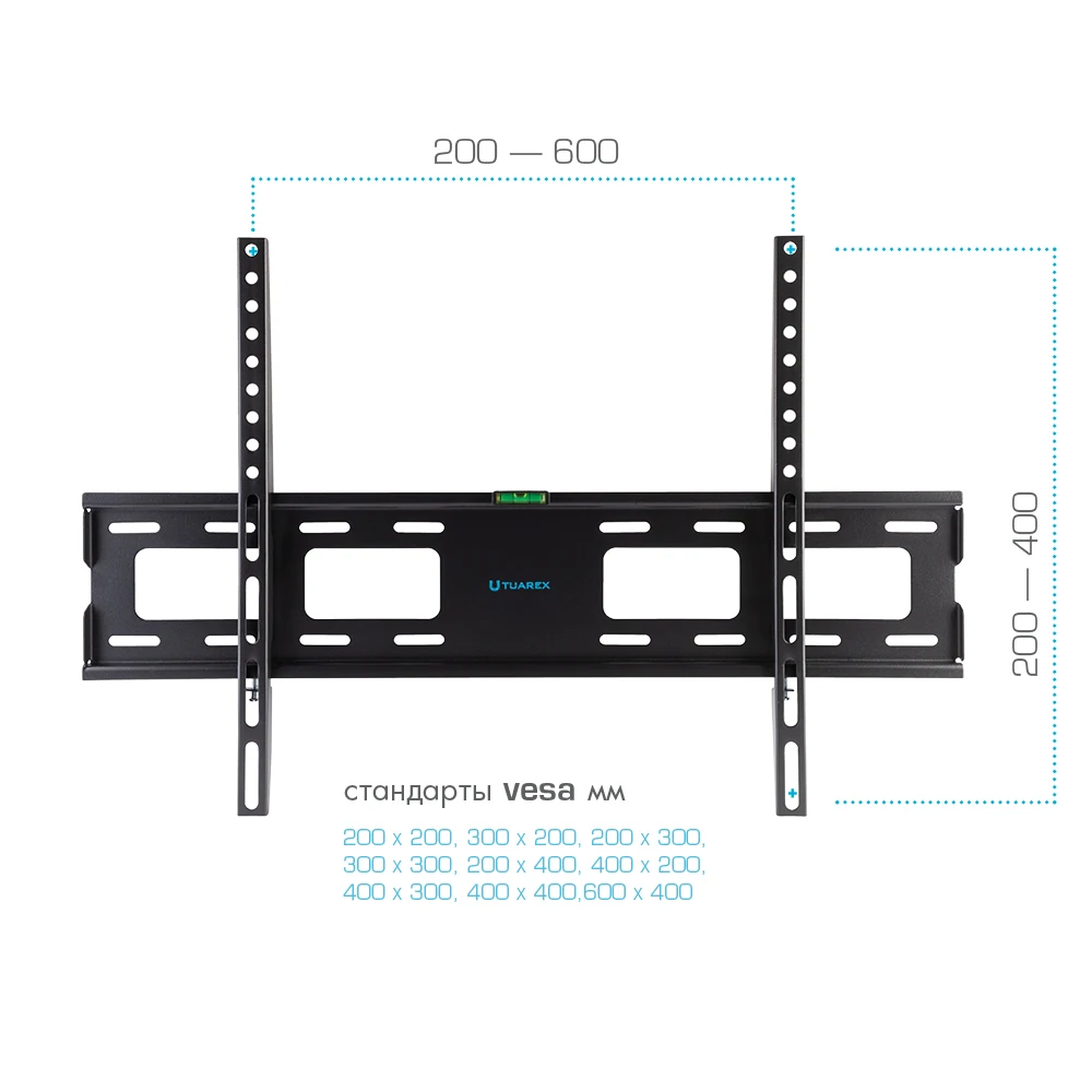 Кронштейн для телевизоров LED/LCD/PLASMA настенный фиксированный диагональю экрана