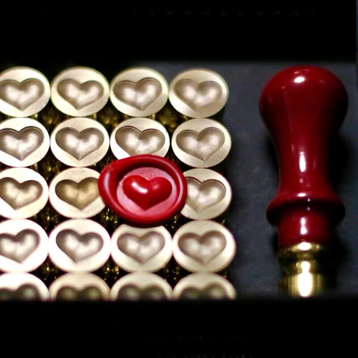 

Wax Seal Stamp - 1pcs 15mm 3D Heart Wax Seal Stamp / Wedding Wax Seal Stamp / Sealing Wax Stamp (MIN)