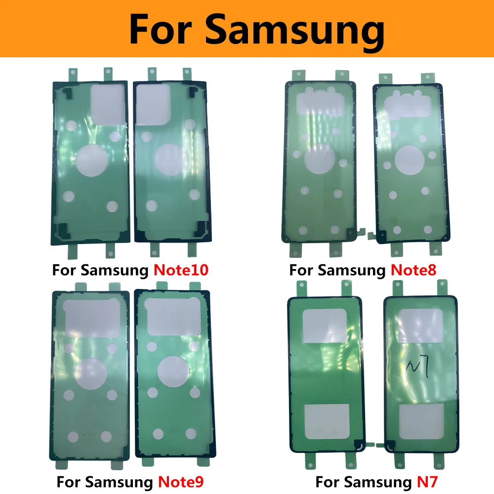 10 Pcs Back Battery Sticker Adhesive Glue For Samsung Note 20 Ultra Note 10 Plus Note 8 9 7 Lite Back Cover Sticker