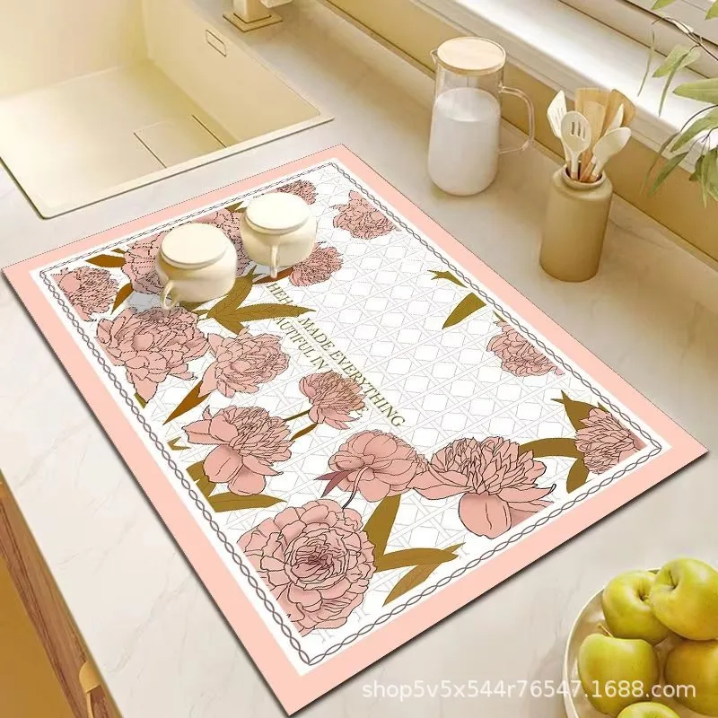 Цветочные присоски и дренажные накладки для кухонных столешниц