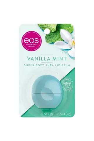 Eos -  Бальзам для губ ванильно-мятный 7гр