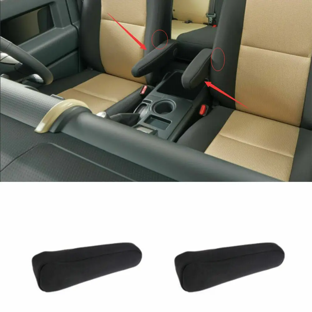 

Interior Seat Armrest Handle Protector Cover Decorative Leather Cover Cloth Cover For Toyota FJ cruiser 2007-2021 modification