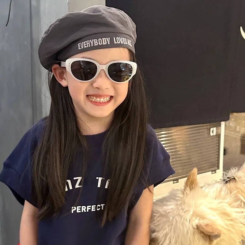 Солнцезащитные очки для девочек и мальчиков поляризованные с защитой от