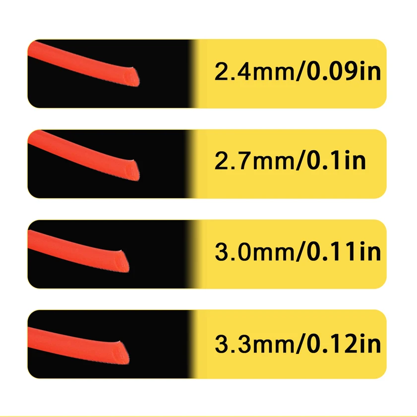 15 м * 2 4 мм нейлоновый триммер для травы веревка кусторез триммерная леска