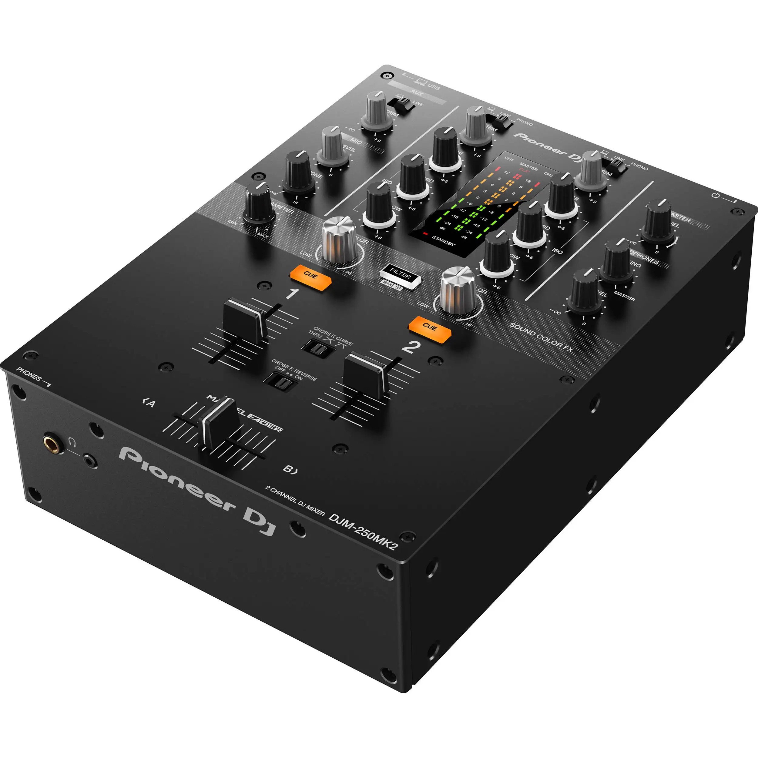 

HIGH QUALITY ON Pioneer DJ DJM-250MK2 2-channel DJ Mixer