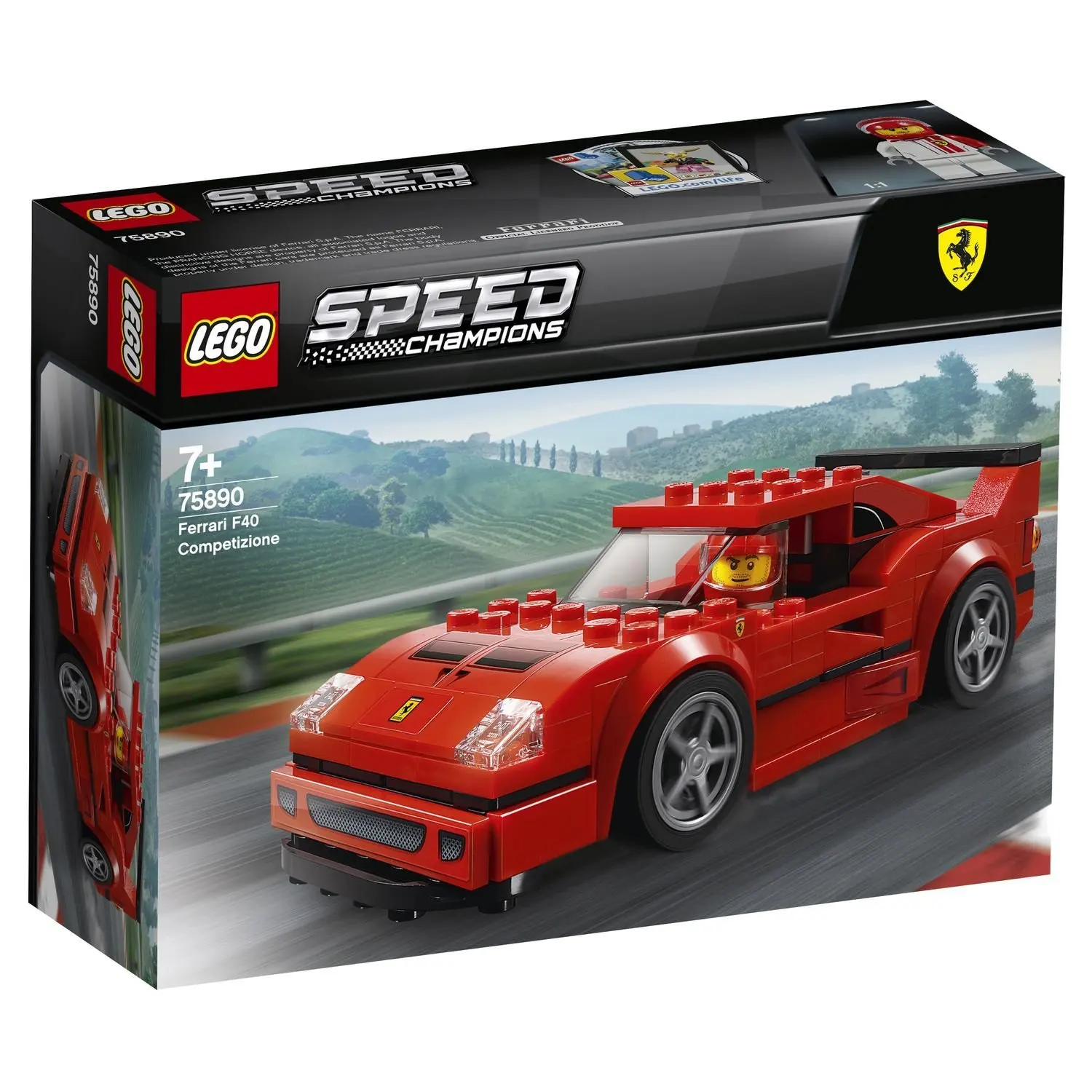 Конструктор LEGO Speed Champions 75890 Ferrari F40 Competizione