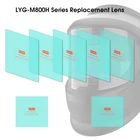 YESWELDER 5 шт. большой просмотровый экран внешняя Замена объектива и 2 шт. внутренняя Замена объектива для LYG-M800H серии сварочный шлем