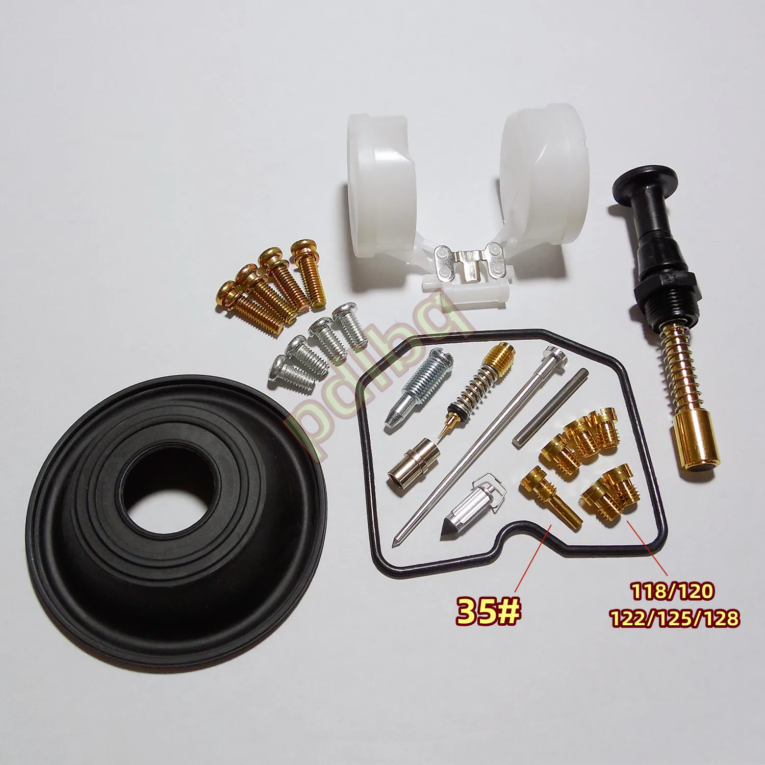 

For Kawasaki Estrella BJ250 W250 carburetor repair kit Configure float and vacuum diaphragm