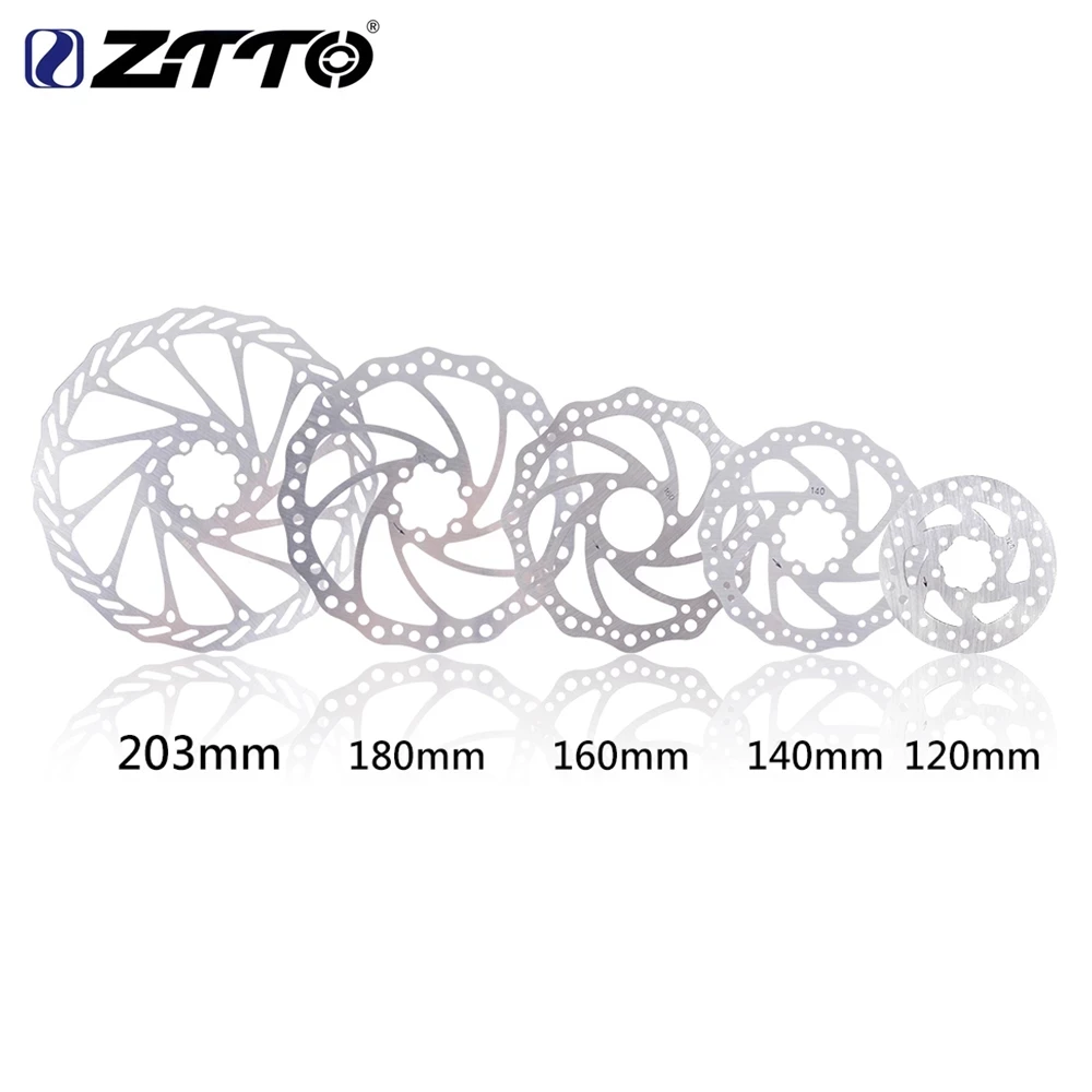 

MTB Mountain Road Cruiser Bike Bicycle Brake Rotor 203mm/180mm/160mm/140mm/120mm 6 Inches Stainless Steel Rotor Disc Brake Cheap