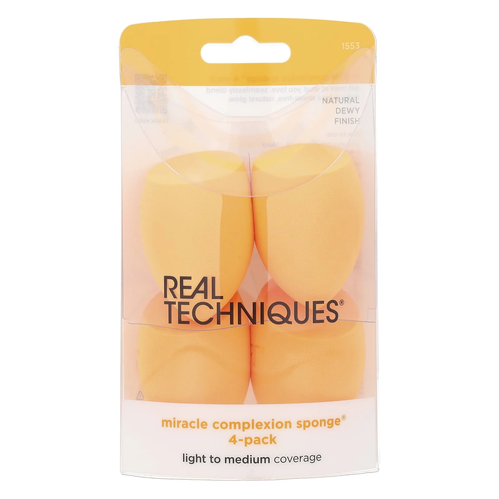 Настоящие технологии губка для лица Miracle Complexion Sponge® 4 упаковки