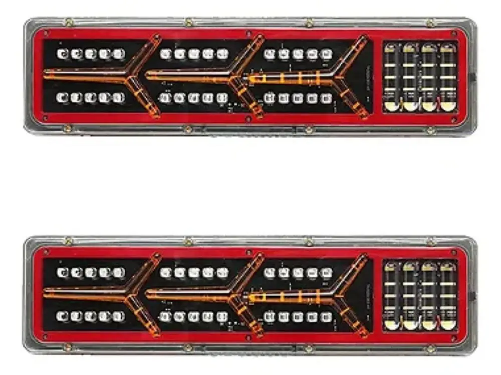 Последовательный задний фонарь для грузовика 12 и 24 вольт