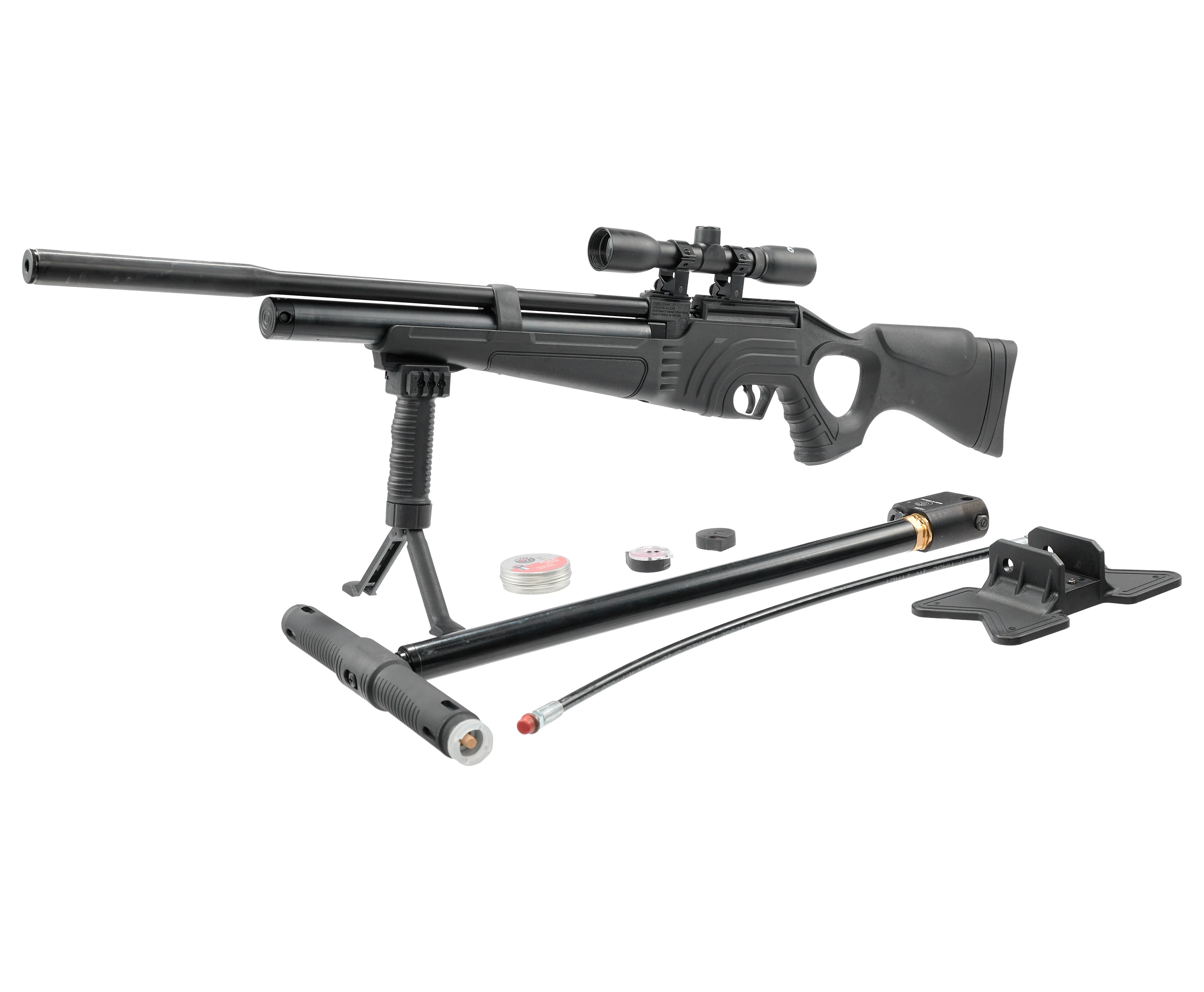 Пневматическая Винтовка Hatsan Flash 101 QE SET (Насос, Прицел.